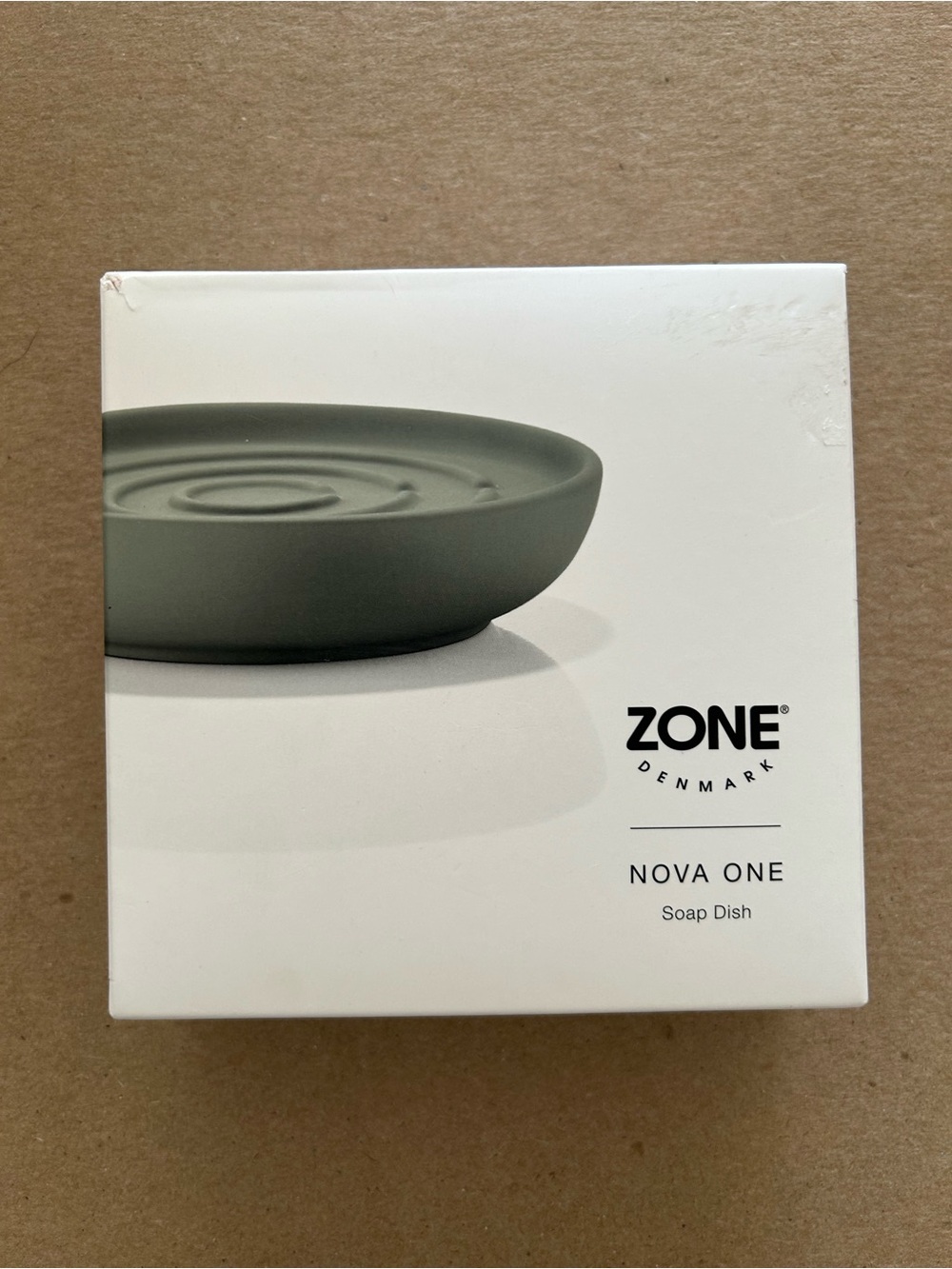 Nova One Soap Dish in Sage Green